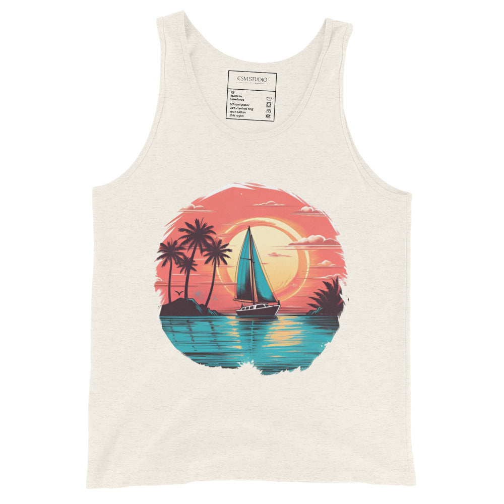 Unisex Tank Top X Sailboat