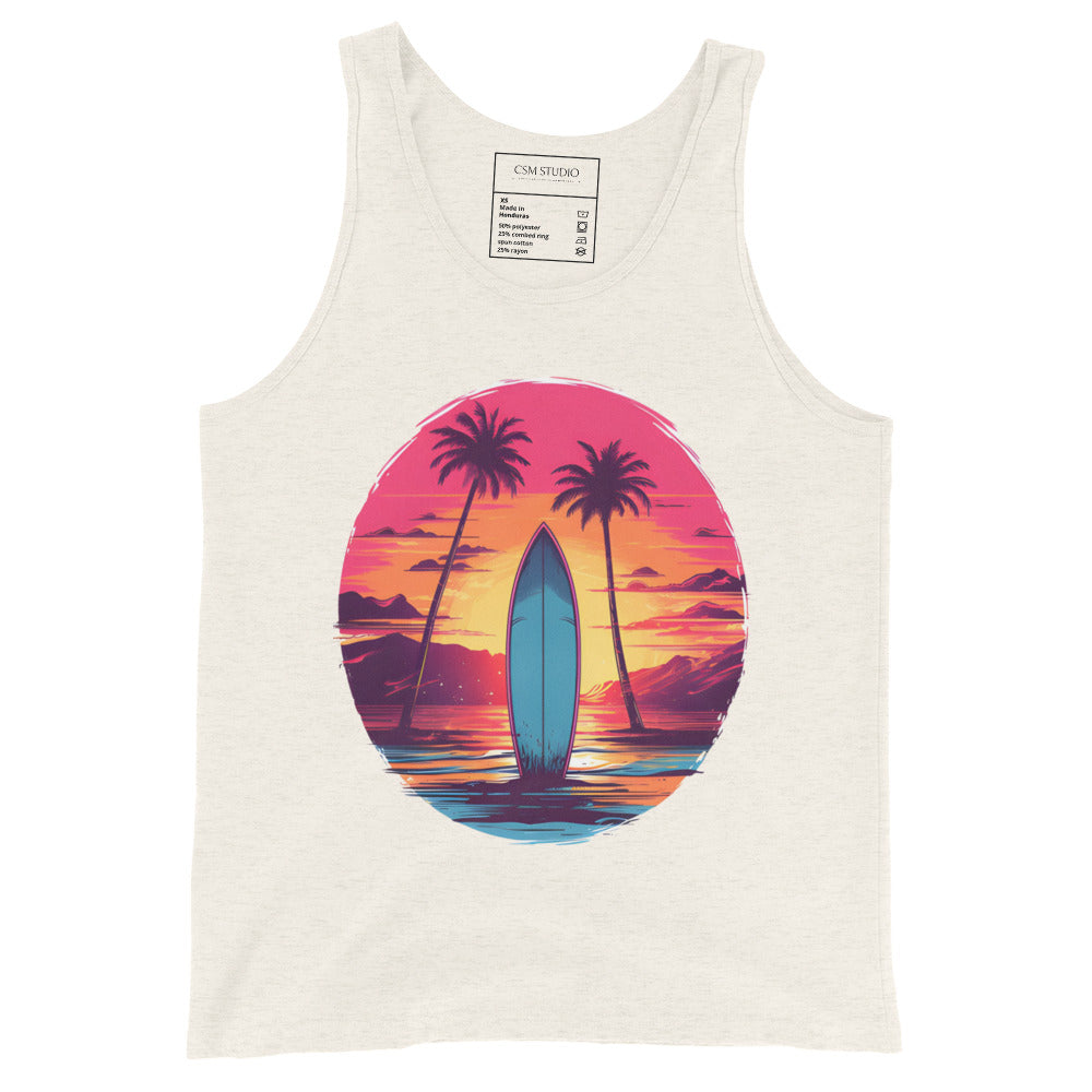 Unisex Tank Top X Surfboard