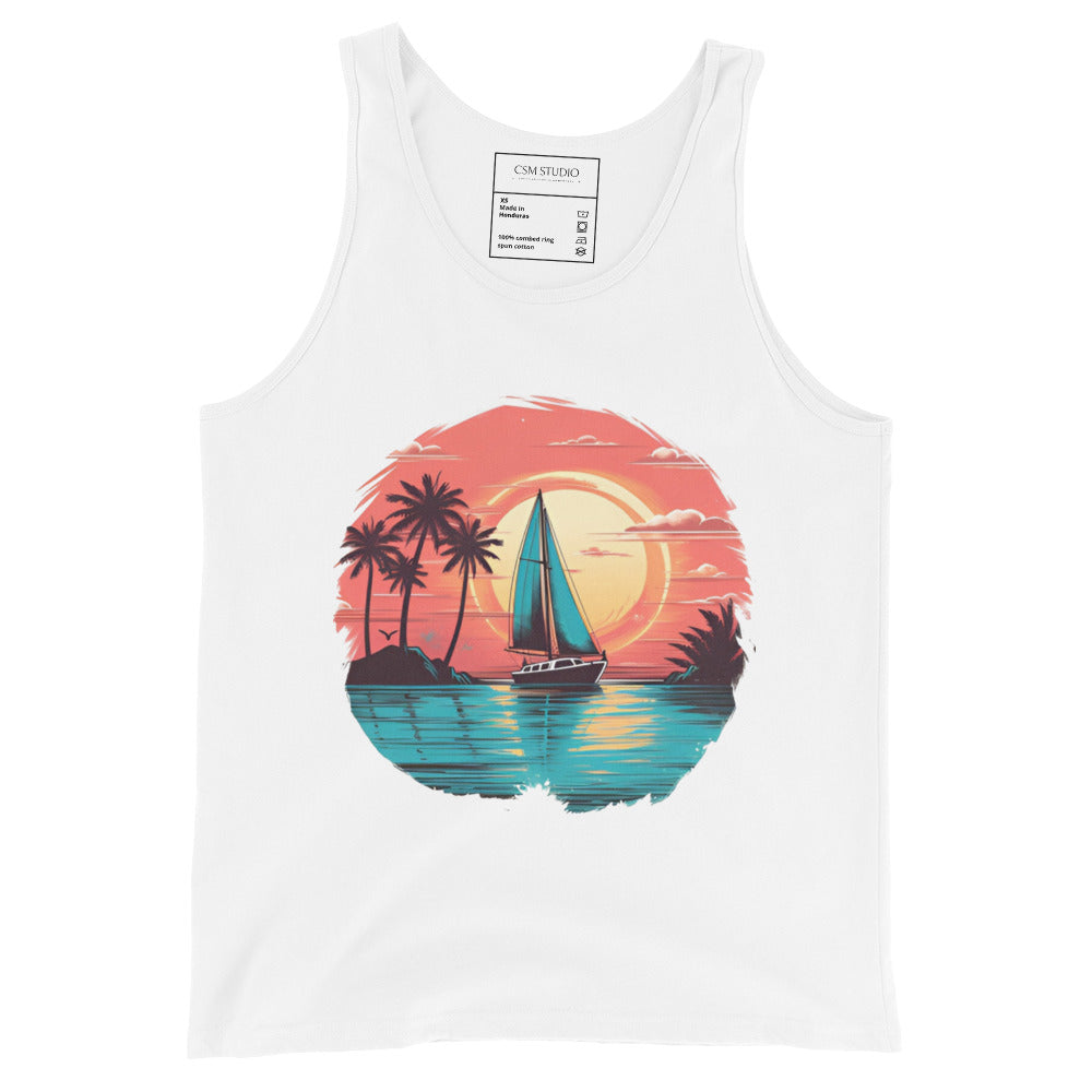 Unisex Tank Top X Sailboat