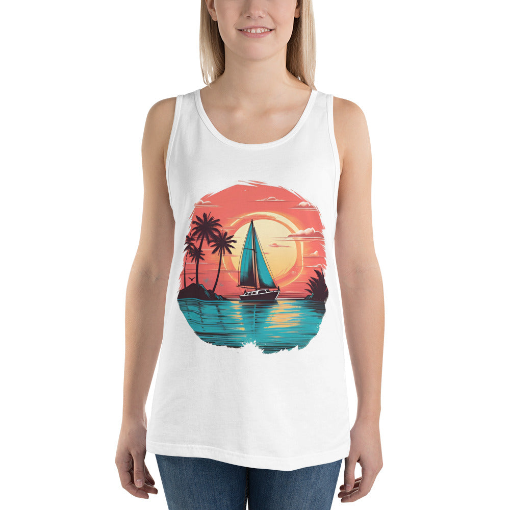 Unisex Tank Top X Sailboat