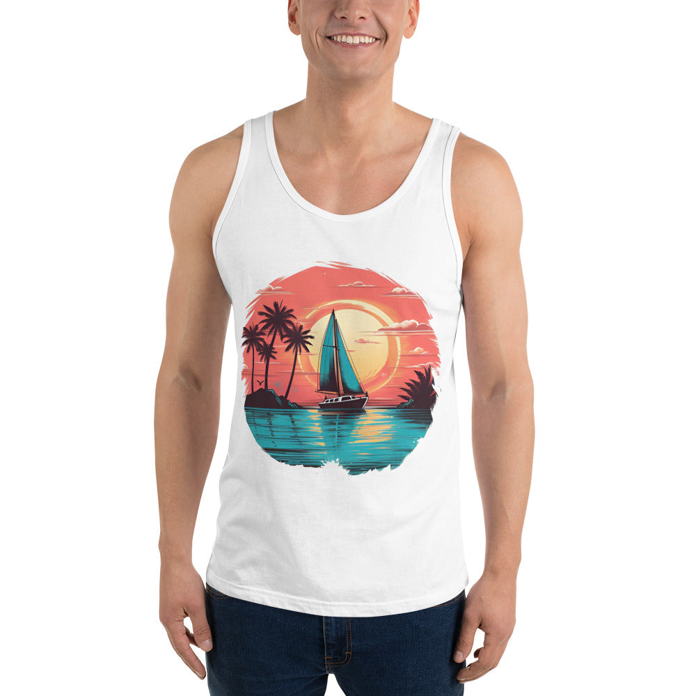 Unisex Tank Top X Sailboat