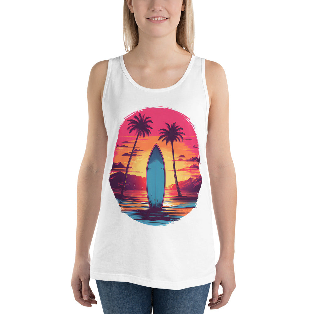 Unisex Tank Top X Surfboard