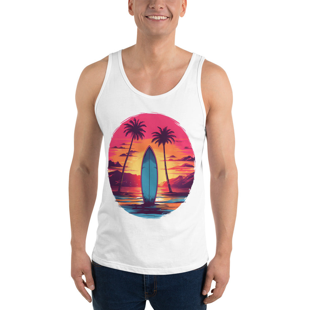 Unisex Tank Top X Surfboard